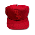 Red Rhinestone Snapback