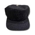 Black Rhinestone Snapback
